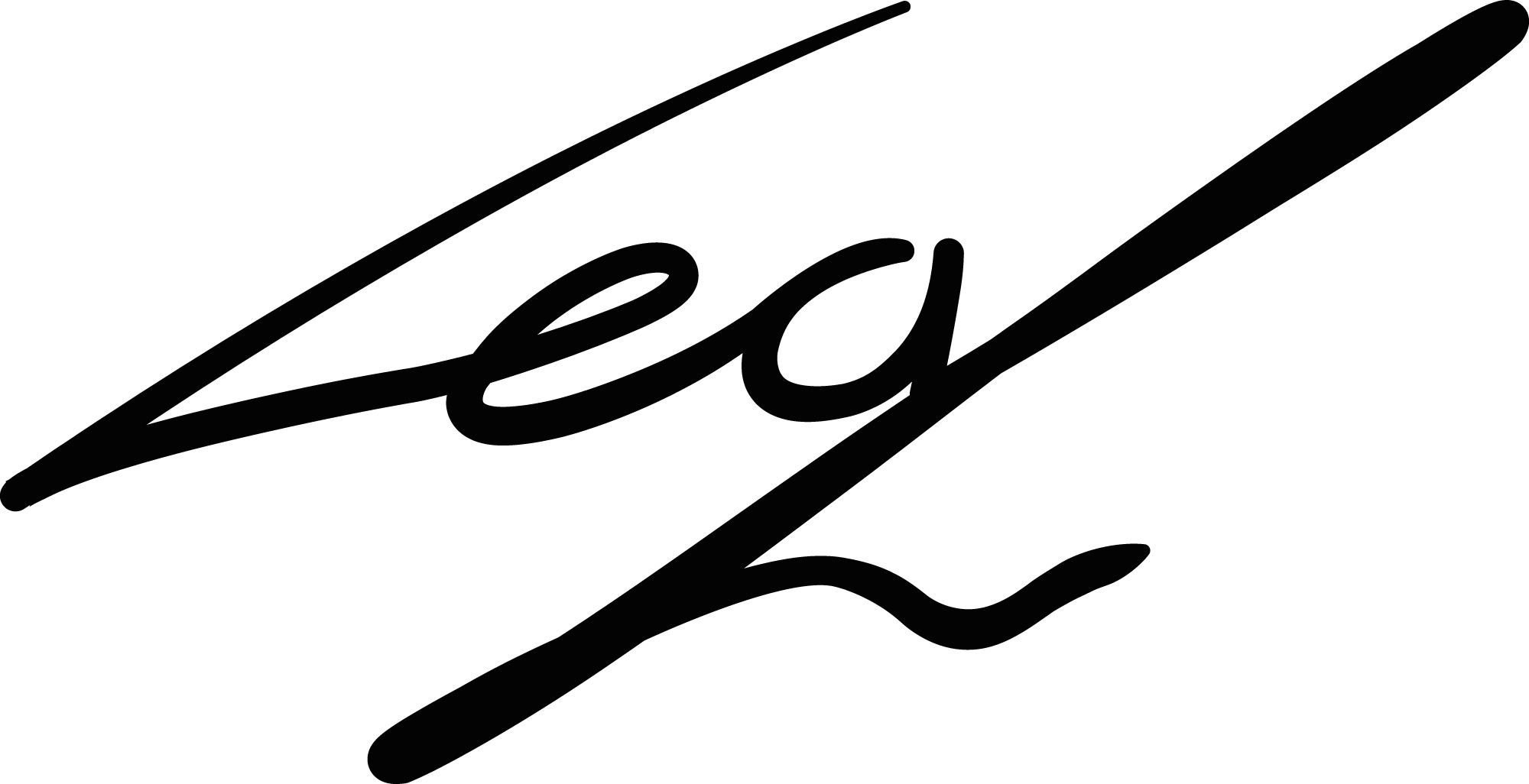 Leaf Logo Schwarz